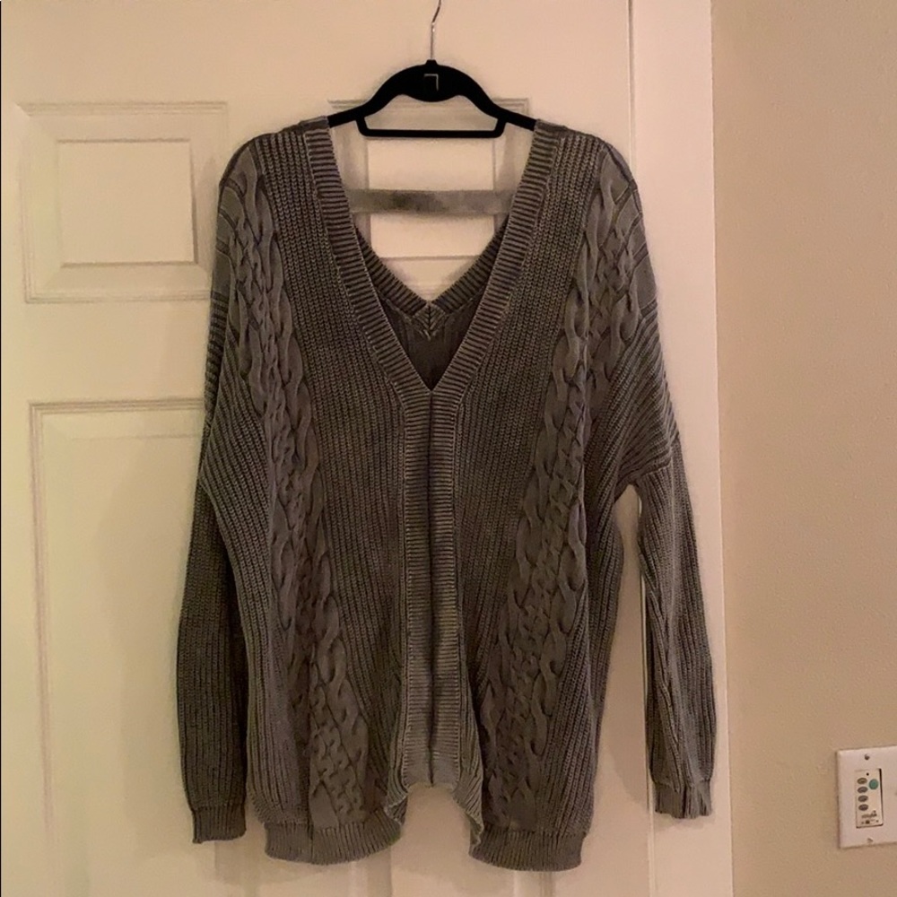 Native Chic Grey Sweater - Picture 2 of 3